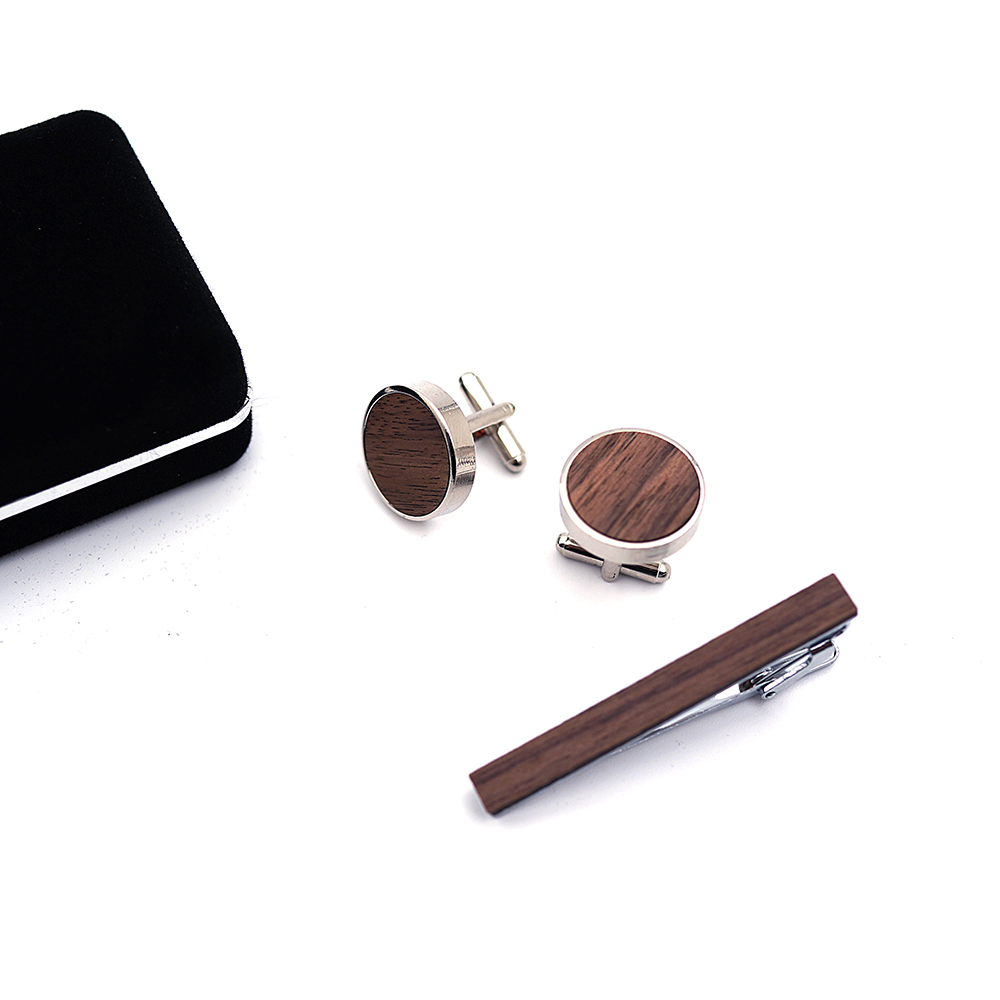 High Quality Cuff links neckti - Tie Bar Set Gift ulasan dan harga