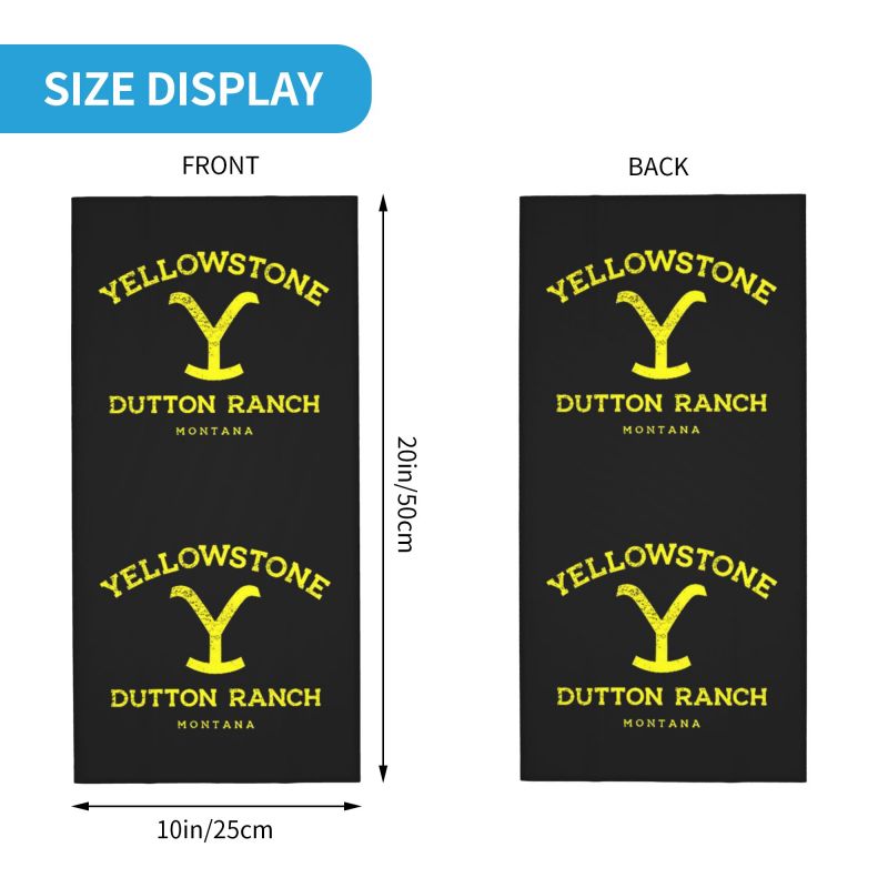 Yellowstone Dutton Ranch Print - Neck Warmer Tube ulasan dan harga