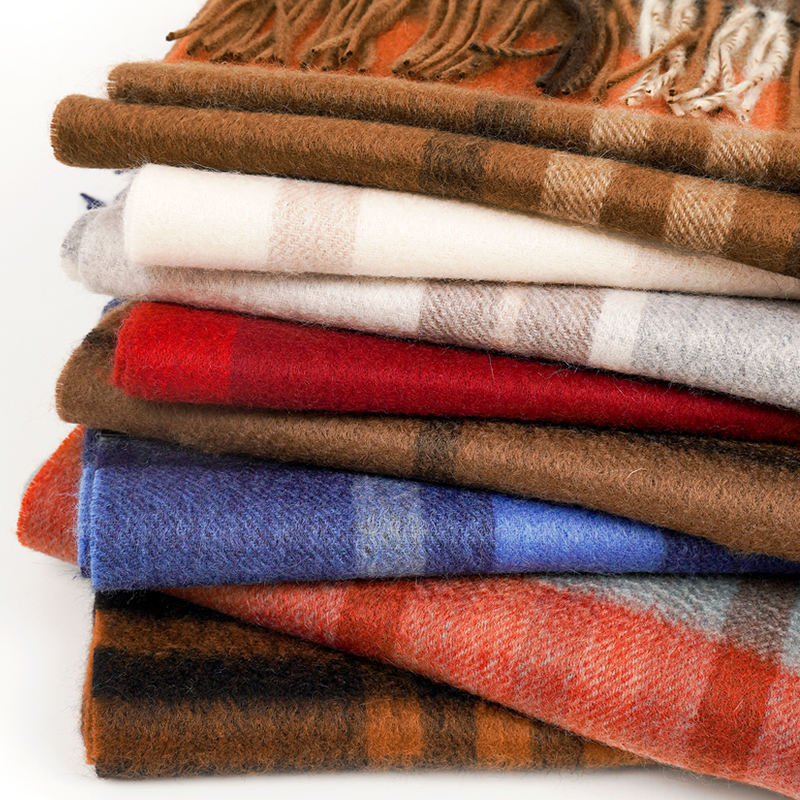 100% Cashmere Scarf   Plaid  W - Muffler Men Wool ulasan dan harga