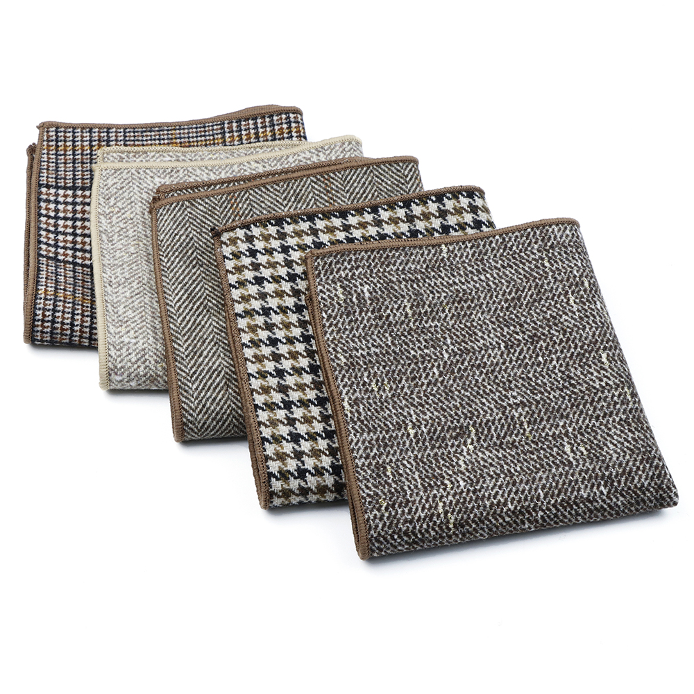 Men's Classic Hanky Plaid Stri - Pocket Square Set ulasan dan harga