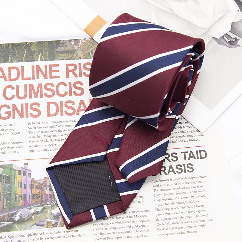 New JK Ties Women Striped Neck - Skinny Tie Men ulasan dan harga