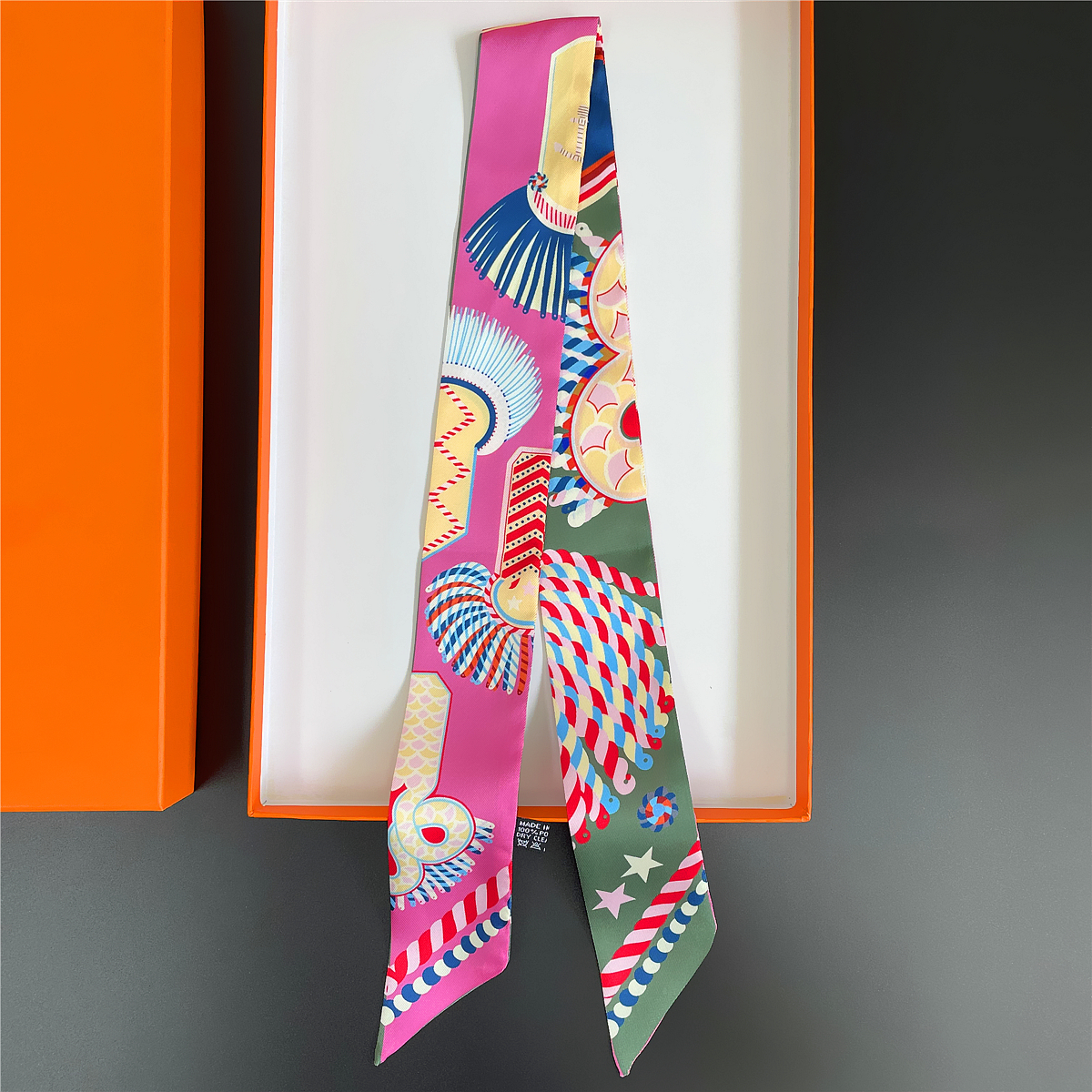 Brand Design Twill 100% Silk S - Face Scarf Mask ulasan dan harga