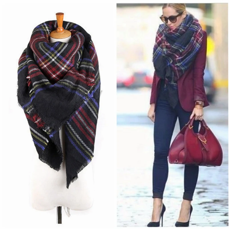 140*140cm Unisex Women Men War - Pashmina Wrap Large ulasan dan harga