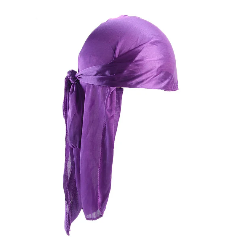 5Pcs Silk Durag Bandana Turban - Bandana Doo Rag ulasan dan harga