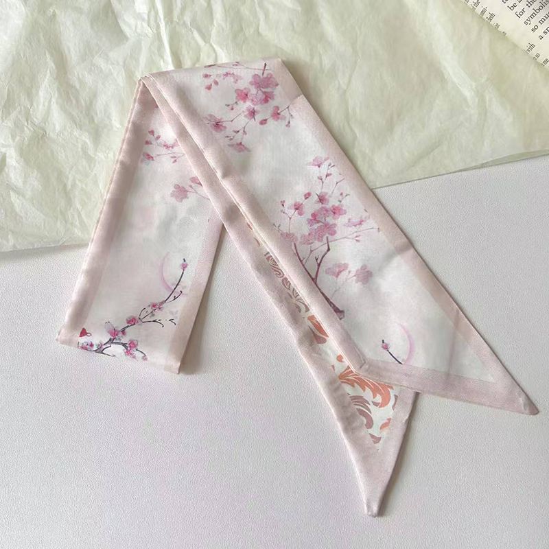 Fashion Women Silk Satin Skinn - Silk Neck Scarf ulasan dan harga