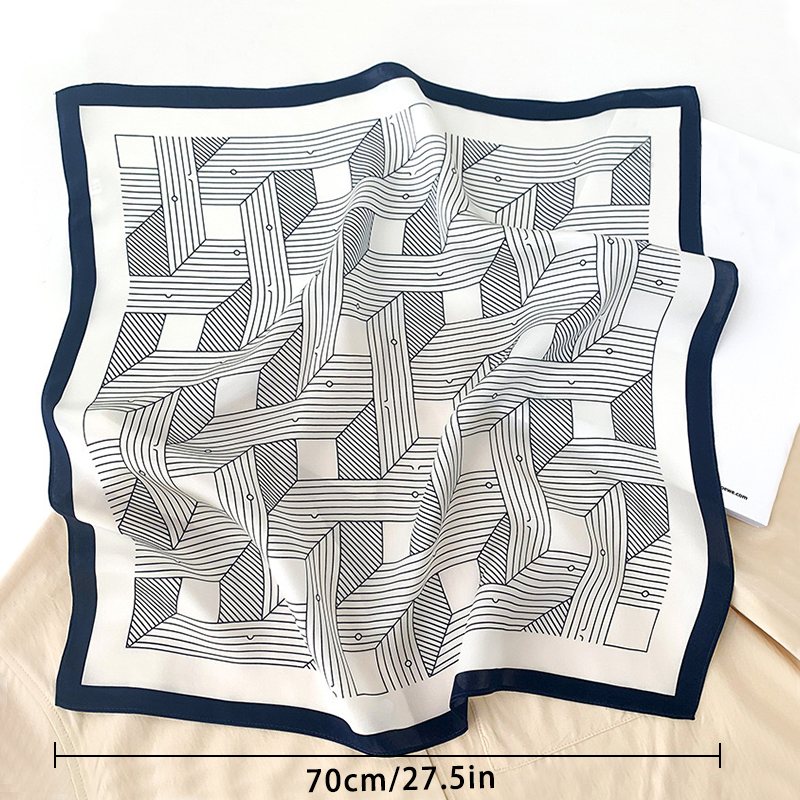 1pcs 70cm Striped Geometric Pa - Silk Tie Striped ulasan dan harga