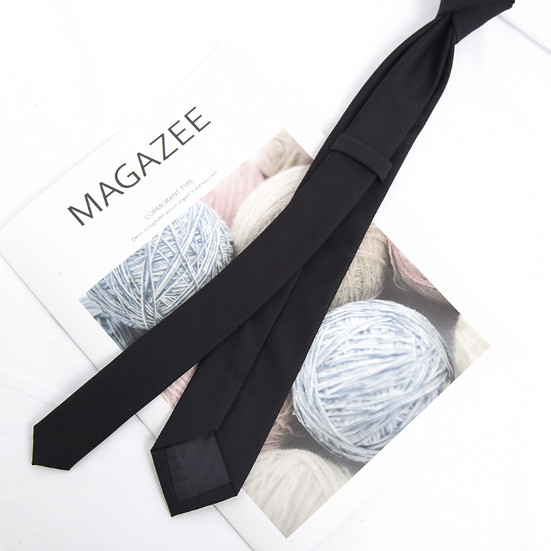 Men Tie 6cm Classic Cotton Han - Skinny Tie Men ulasan dan harga