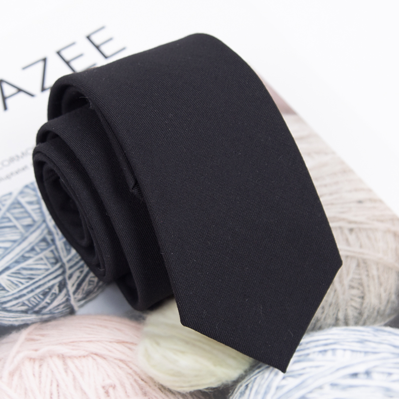 Men Tie 6cm Classic Cotton Han - Skinny Tie Men ulasan dan harga