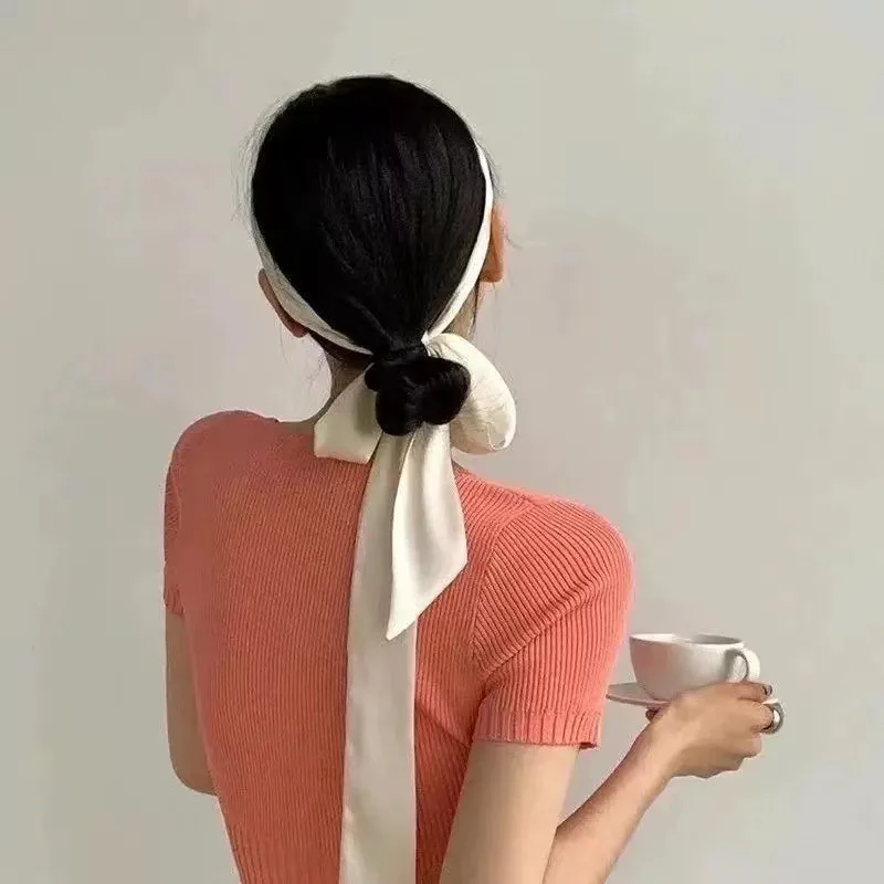Women Narrow Solid Colors Long - Skinny Tie Men ulasan dan harga