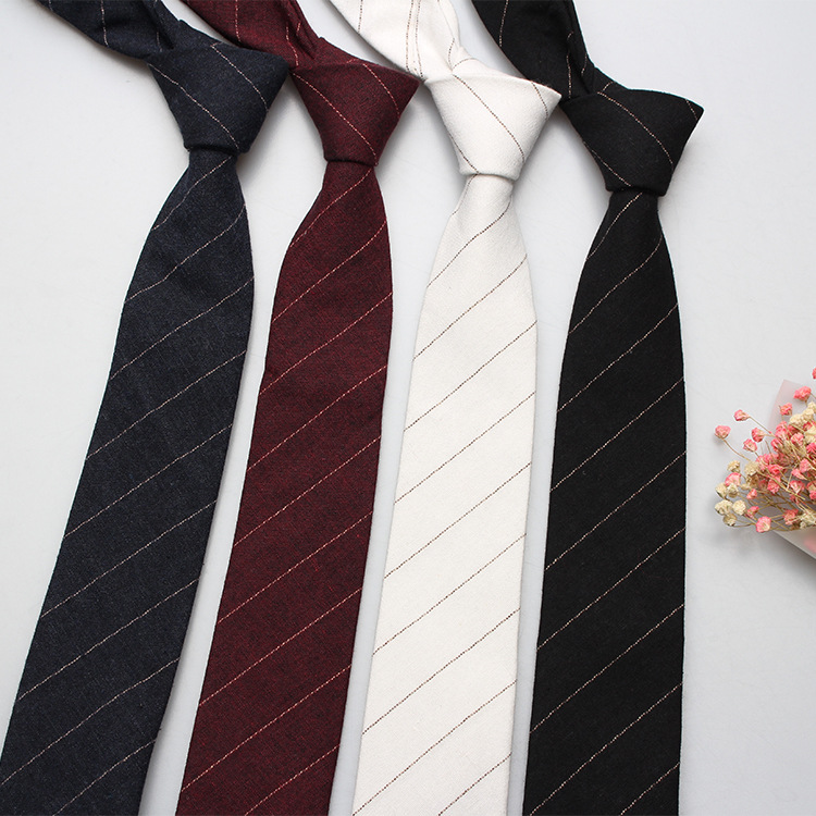 Linbaiway Men Slim Solid Neckt - Skinny Tie Men ulasan dan harga