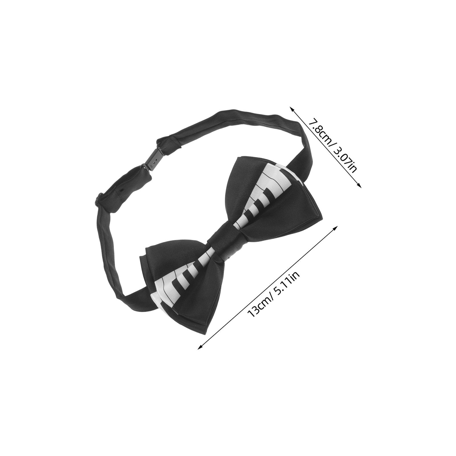 3Pcs Music Bow Tie Set Piano K - Bow Tie Pre Tied ulasan dan harga