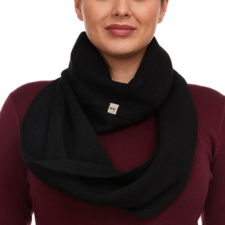 100% Merino Wool Everyday Knit - Infinity Scarf Knit ulasan dan harga