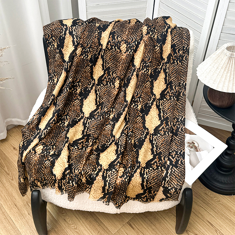 Luxury Brand Scarf Leopard pri - Pashmina Wrap Large ulasan dan harga