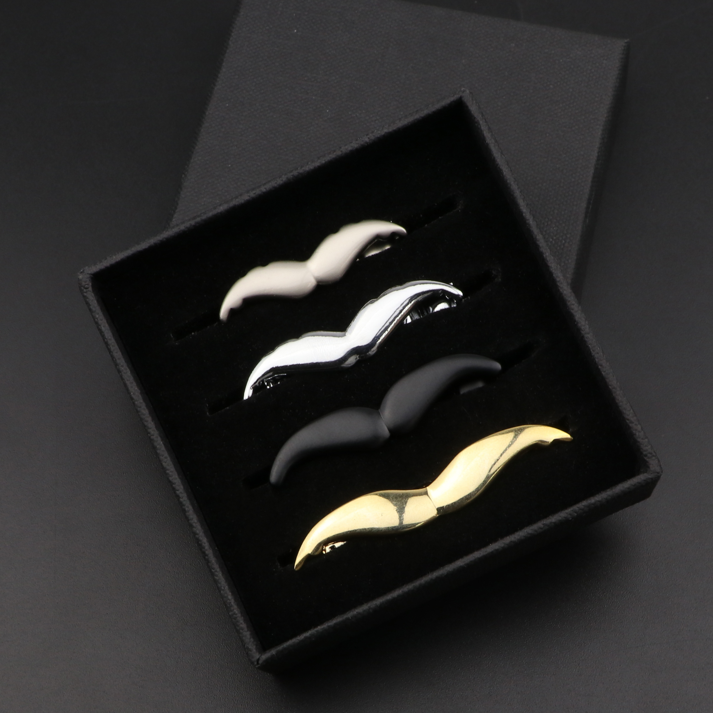Fashion Metal Men Tie Clip Set - Tie Bar Set Gift ulasan dan harga