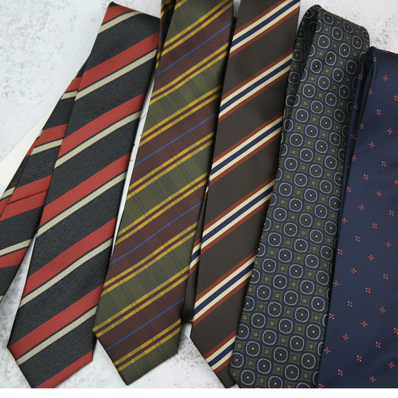New Trendy Striped Neckties Fo - Skinny Tie Men ulasan dan harga