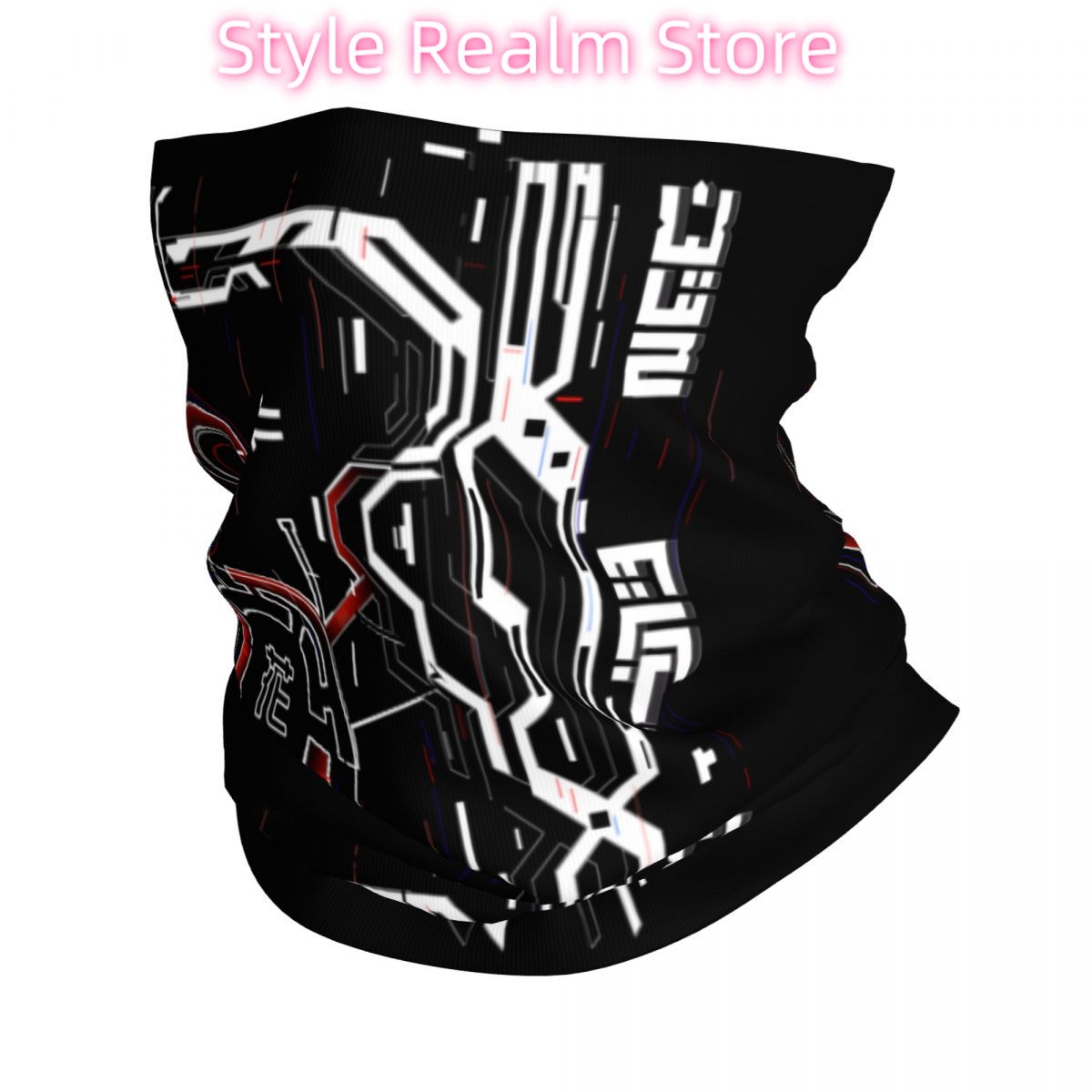 Custom Japanese Tokyo Flower T - Neck Warmer Tube ulasan dan harga