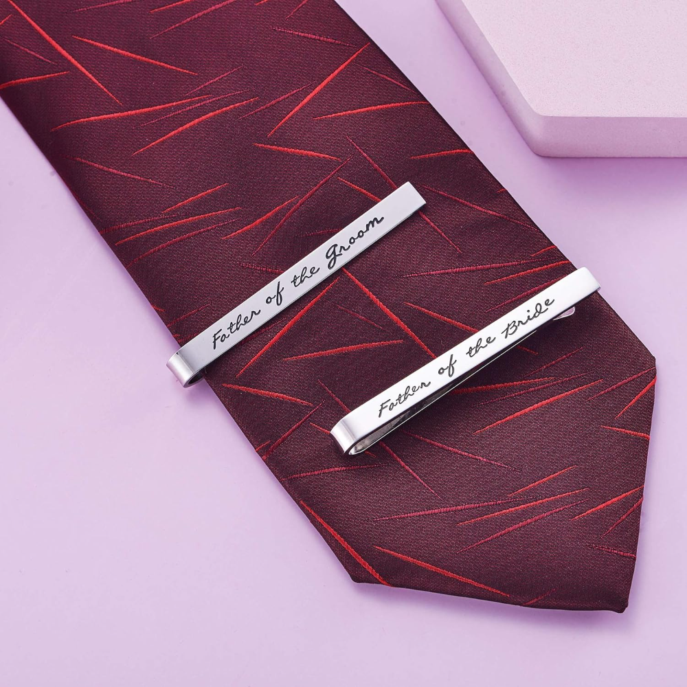 Father of The Groom Father of  - Tie Bar Set Gift ulasan dan harga