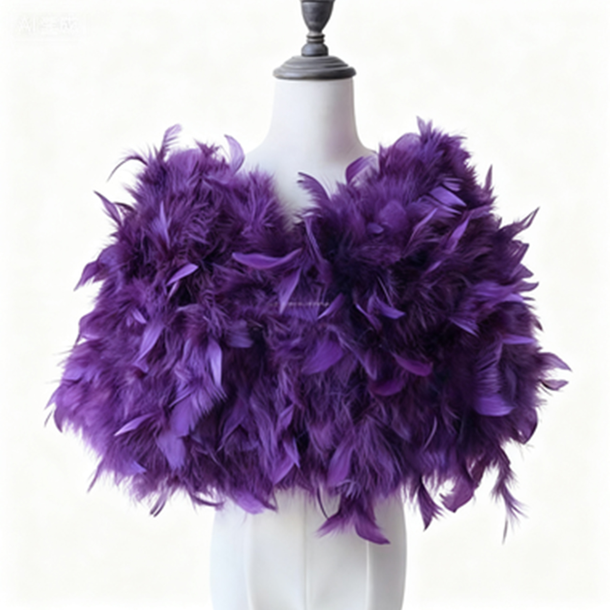 New Ostrich Feather Women's Ca - Stole Wedding Shawl ulasan dan harga