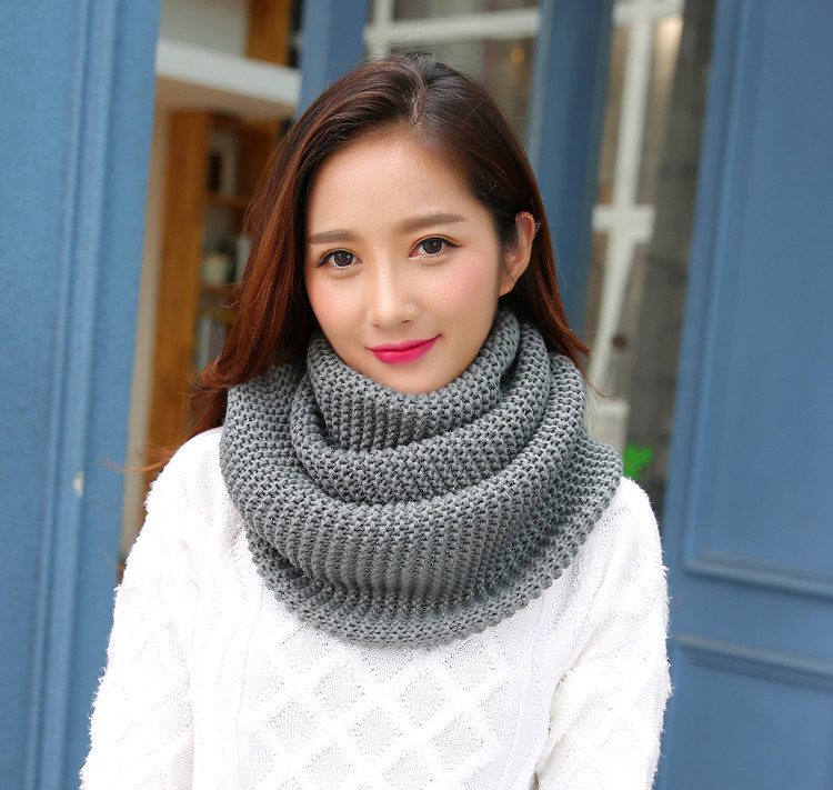 Winter Scarf Women Infinity Kn - Infinity Scarf Knit ulasan dan harga