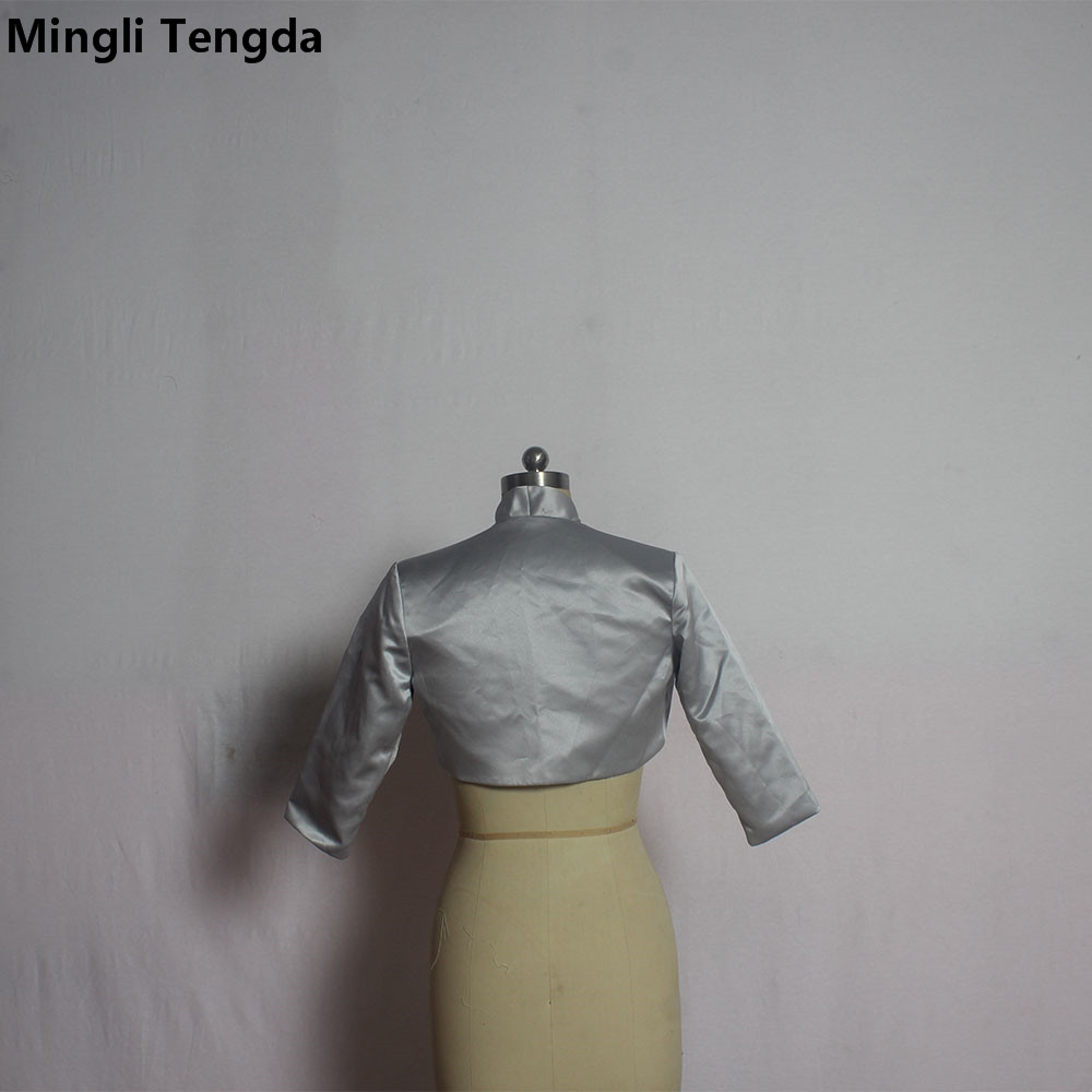 Custom Made 3/4 Sleeves New Si - Stole Wedding Shawl ulasan dan harga