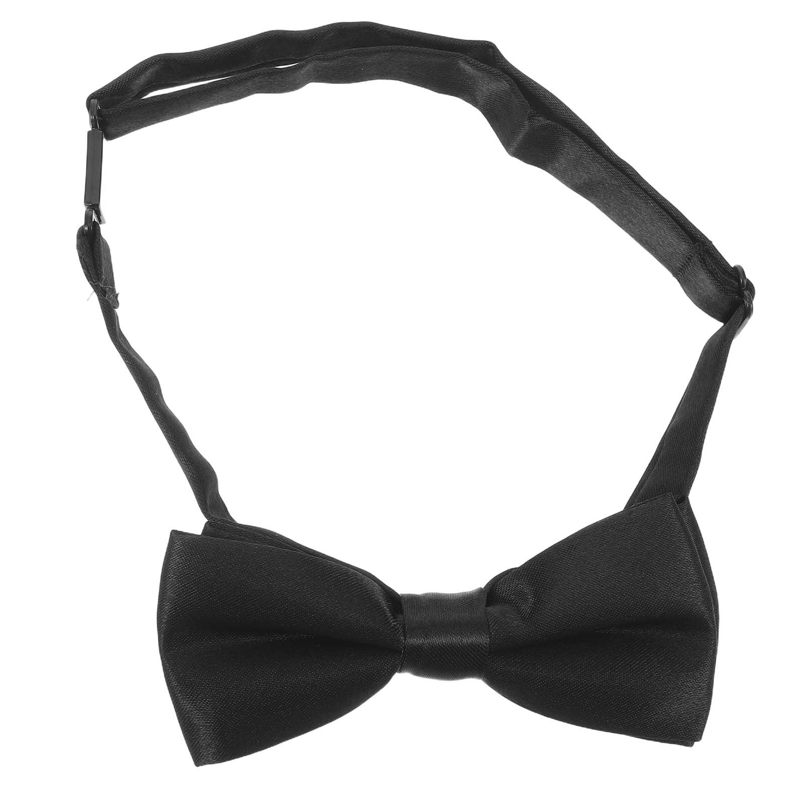 Adjustable Black Bow Tie for K - Bow Tie Pre Tied ulasan dan harga