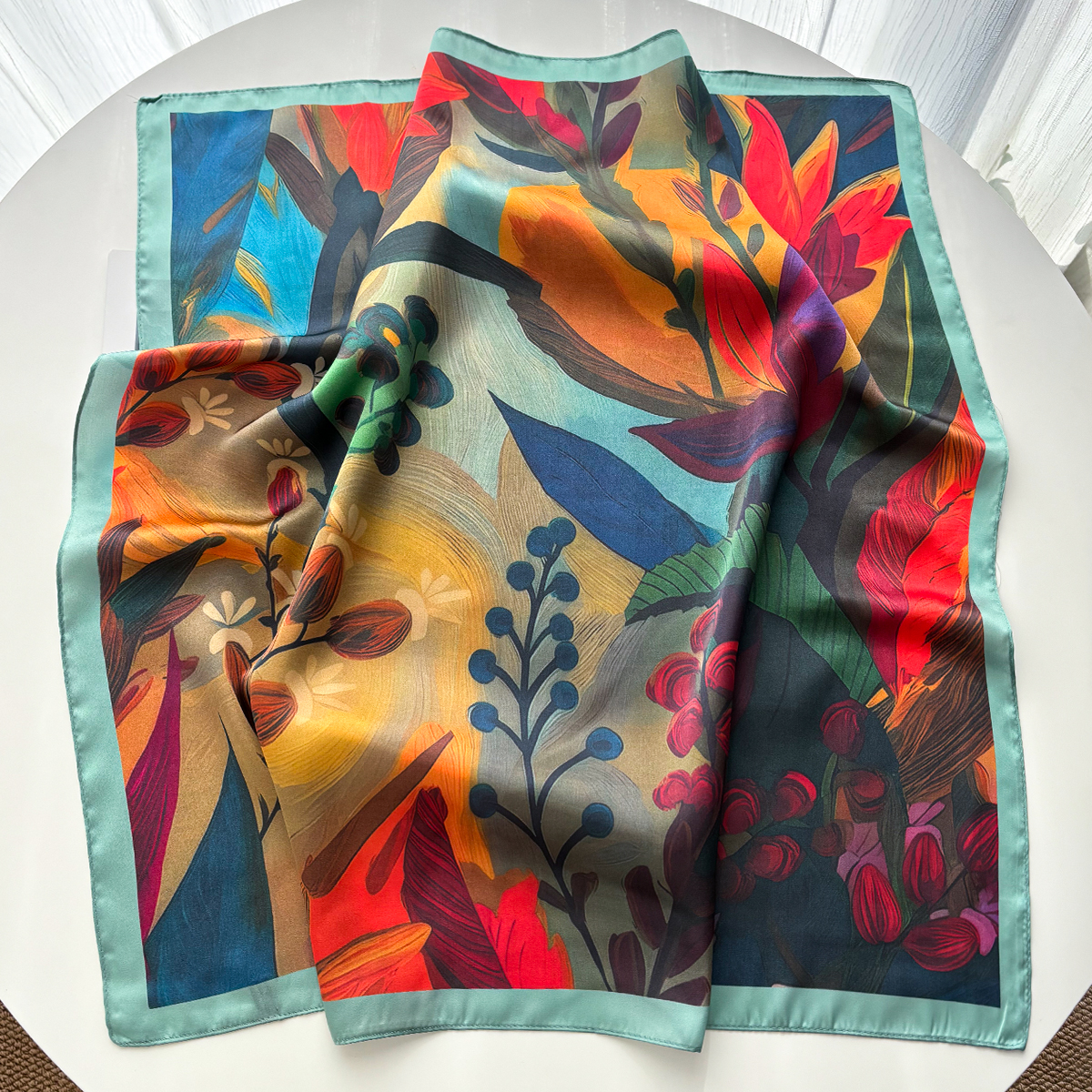 2026 Summer New Scarf Women Oi - Silk Neck Scarf ulasan dan harga