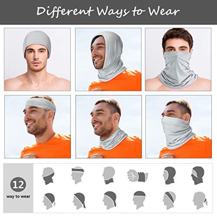 Geyoga Neck Gaiter Bandana Fac - Face Scarf Mask ulasan dan harga